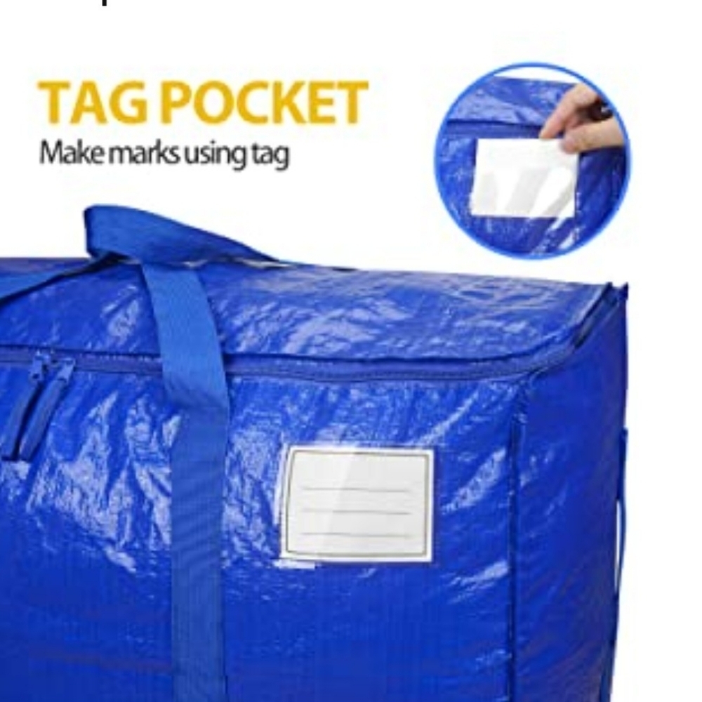 24 Gallon Heavy Duty Tool Clothes Cargo Moving Bag Storage Organization - Picture 8 of 9